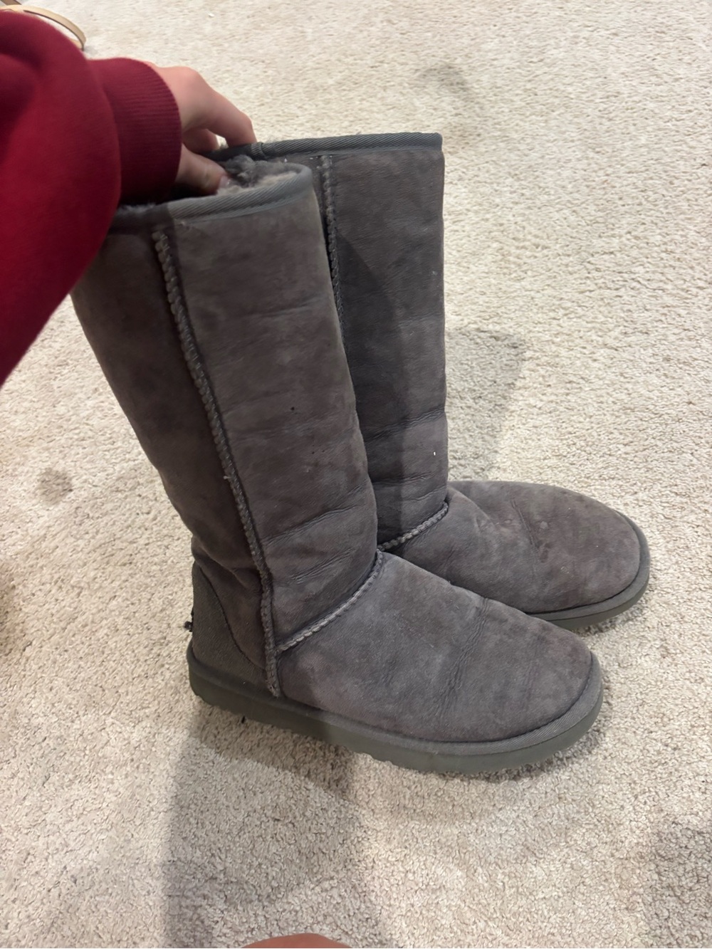 Classic Tall Grey UGGs